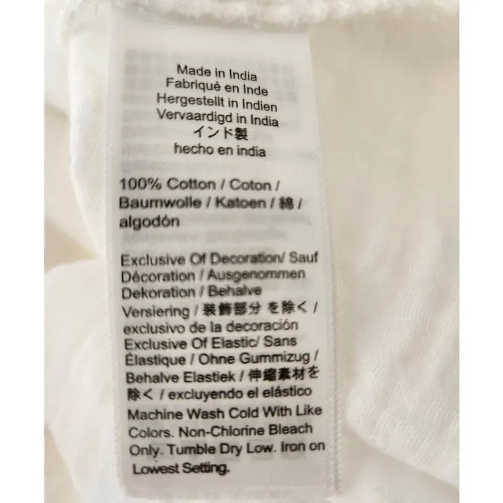 NWT J. Crew Wave Maxi Dress In Sunny Gauze White M